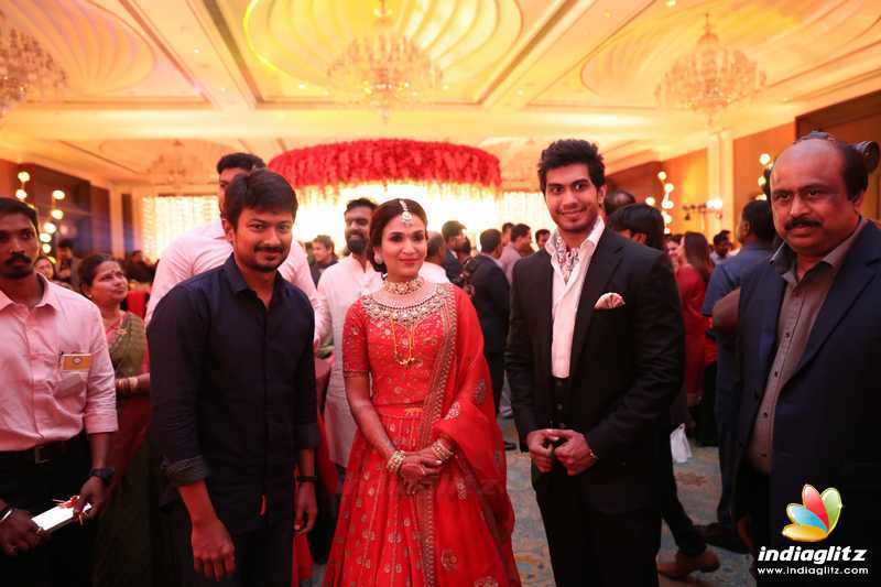 Celebs at Vishagan - Soundarya Wedding Reception