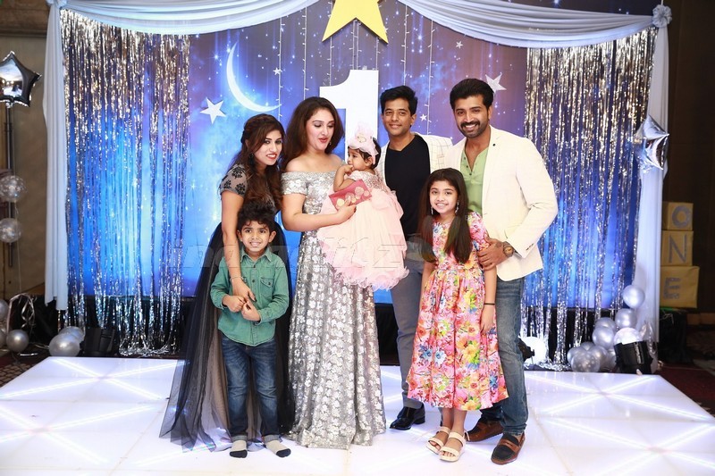 Sridevi Vijaykumar Rahul's Daughter Rupikaa 1st Year Birthday Celebration