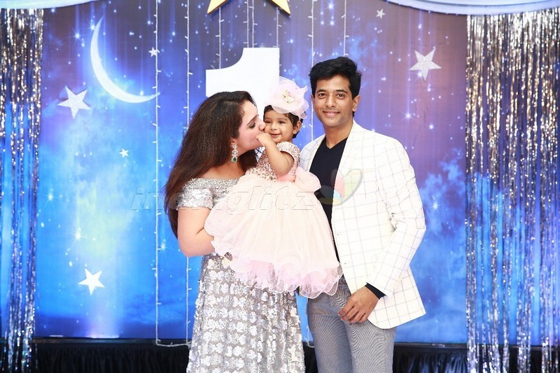 Sridevi Vijaykumar Rahul's Daughter Rupikaa 1st Year Birthday Celebration