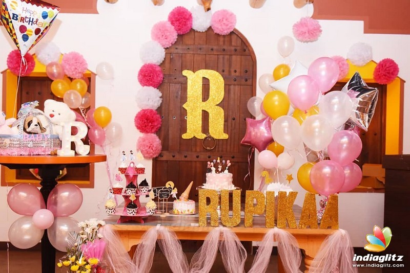 Sridevi Vijaykumar, Rahul's Daughter Baby Rupikaa 2nd Year Birthday Celebration