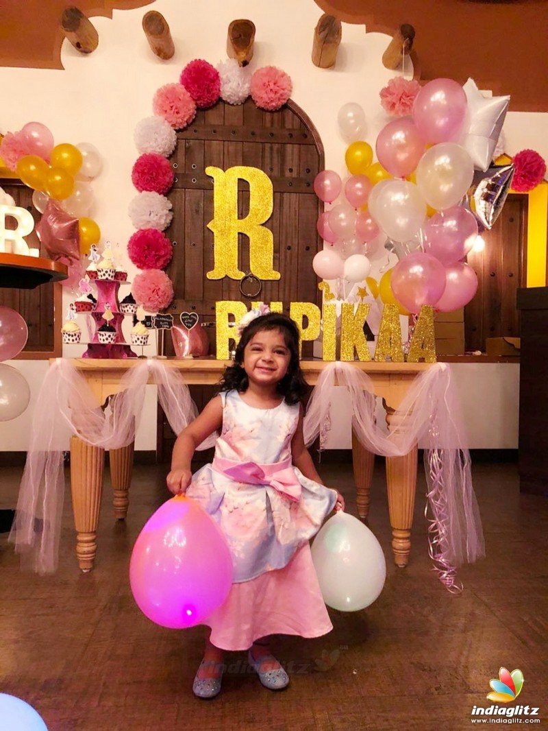 Sridevi Vijaykumar, Rahul's Daughter Baby Rupikaa 2nd Year Birthday Celebration