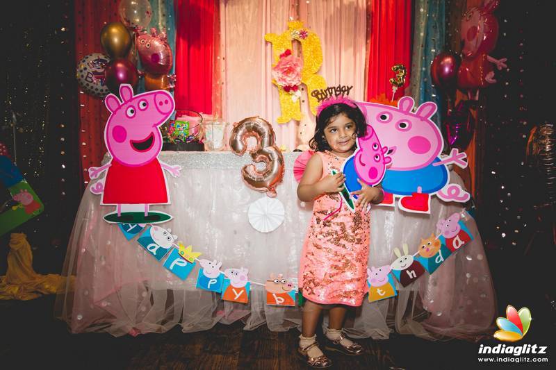 Sridevi Vijaykumar Rahul's Daughter Rupikaa 3rd Birthday Celebrathions