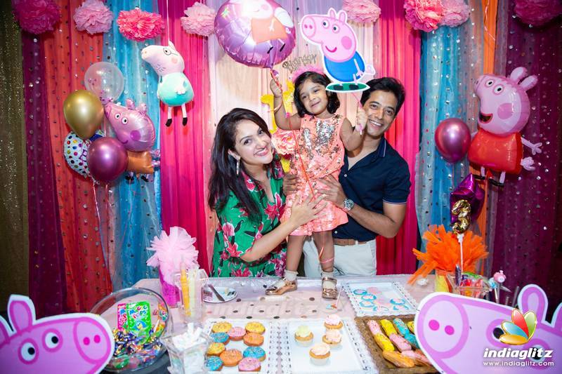 Sridevi Vijaykumar Rahul's Daughter Rupikaa 3rd Birthday Celebrathions