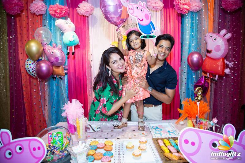 Sridevi Vijaykumar Rahul's Daughter Rupikaa 3rd Birthday Celebrathions