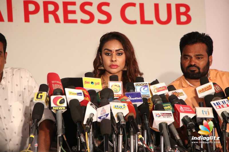 Actress Sri Reddy Press meet