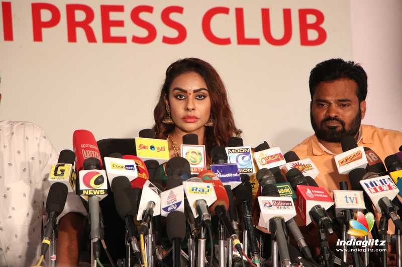 Actress Sri Reddy Press meet