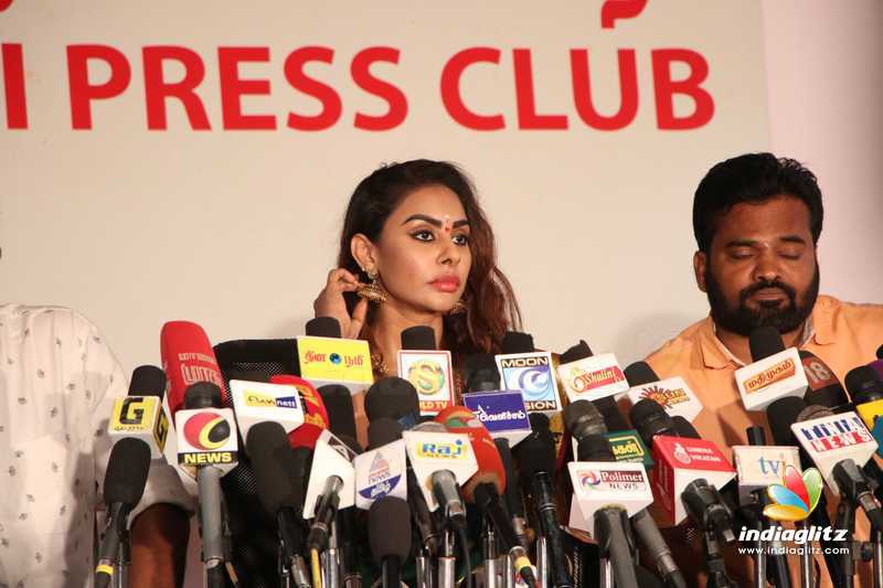 Actress Sri Reddy Press meet