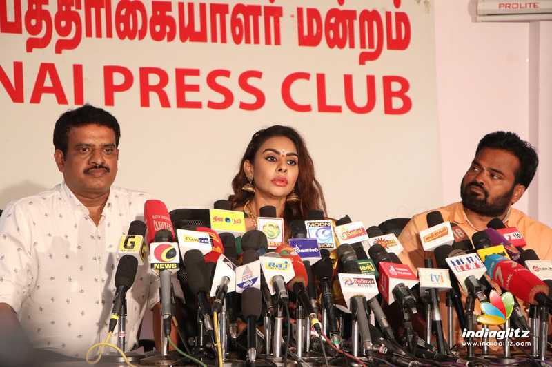 Actress Sri Reddy Press meet