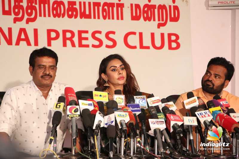 Actress Sri Reddy Press meet