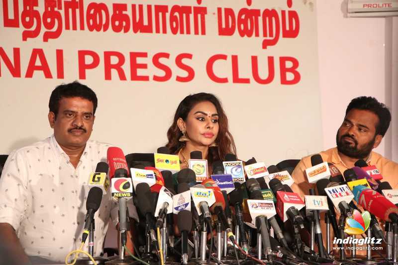 Actress Sri Reddy Press meet