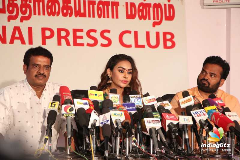 Actress Sri Reddy Press meet