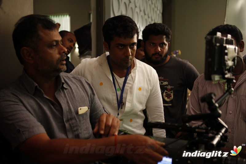 Surya's 24 Movie Making