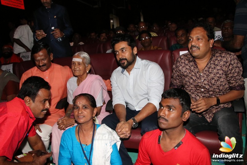 Suriya & Karthi Launched 'Naan Kanda MGR' Book