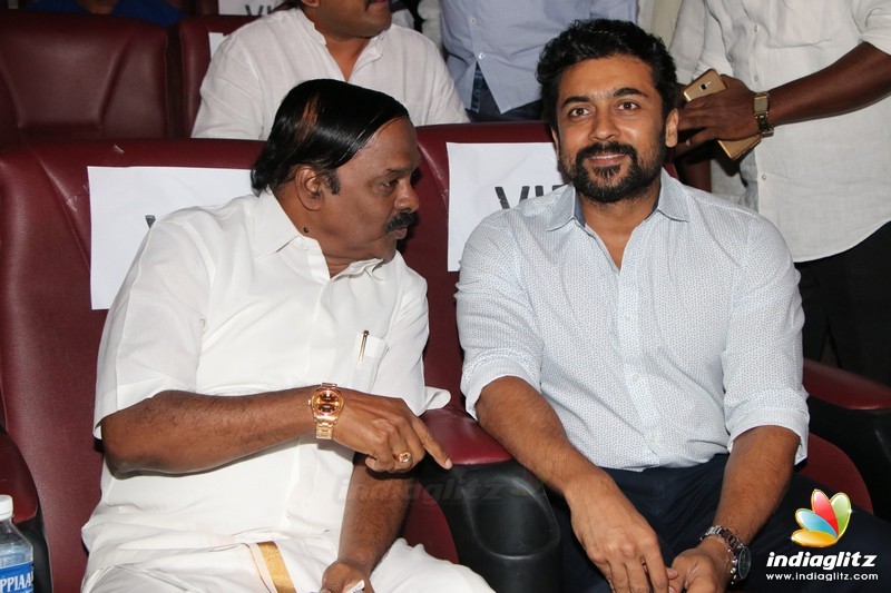 Suriya & Karthi Launched 'Naan Kanda MGR' Book