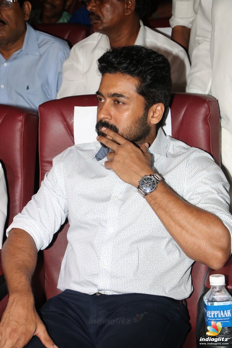 Suriya & Karthi Launched 'Naan Kanda MGR' Book