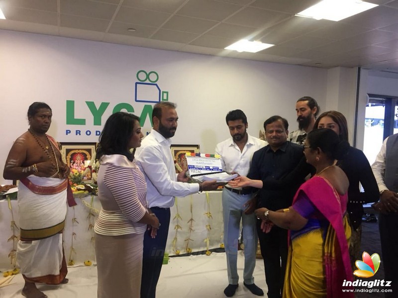 Suriya 37 : Movie Pooja in London