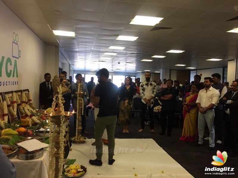 Suriya 37 : Movie Pooja in London