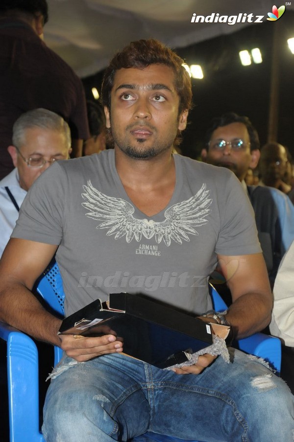 Surya, Prabhu at Loyola Alumni Meet