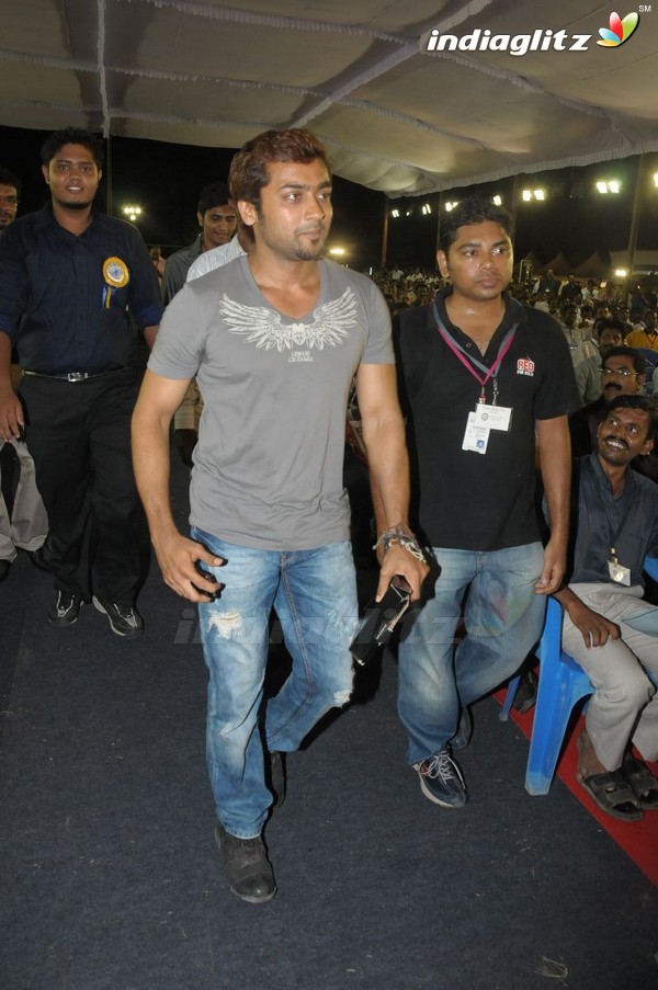 Surya, Prabhu at Loyola Alumni Meet