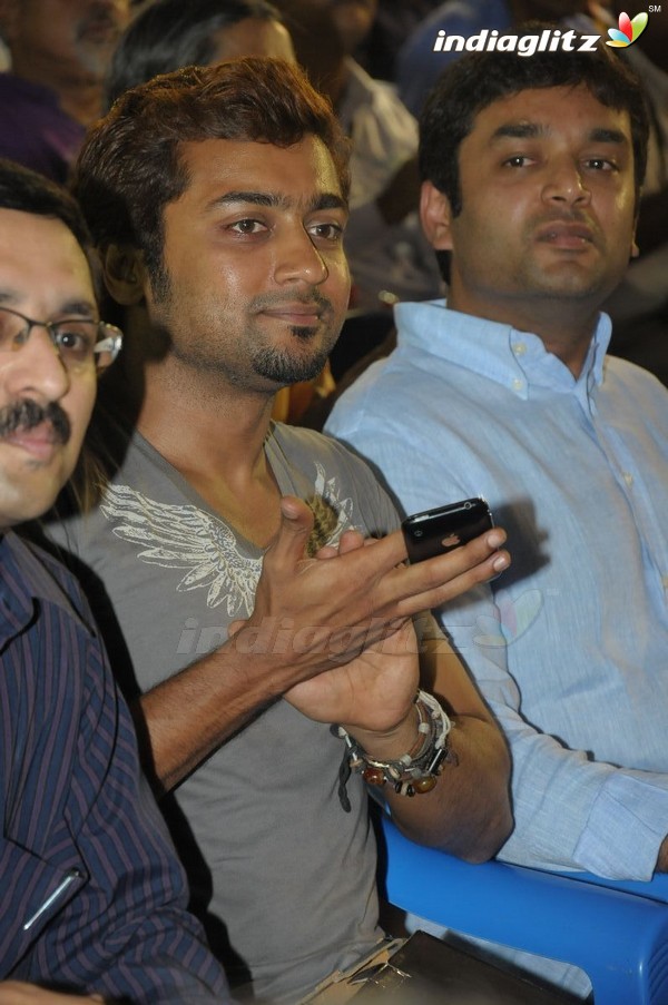 Surya, Prabhu at Loyola Alumni Meet