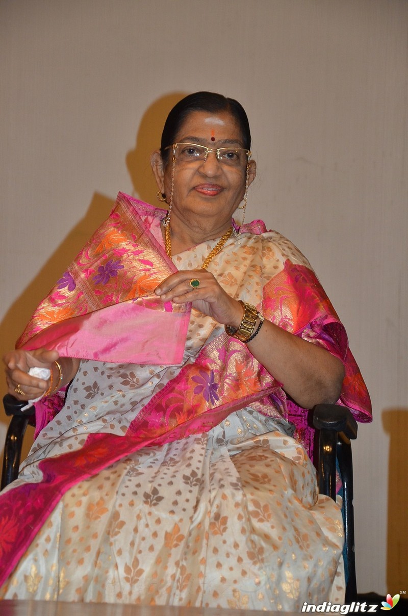 Legendary playback Singer P Susheela Press Meet