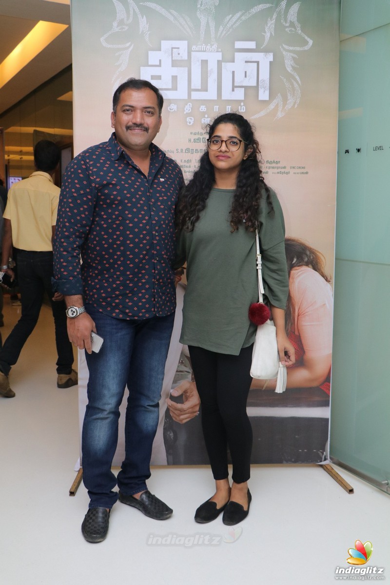 Celebs @ 'Theeran Adhigaram Ondru' Movie Premier Show