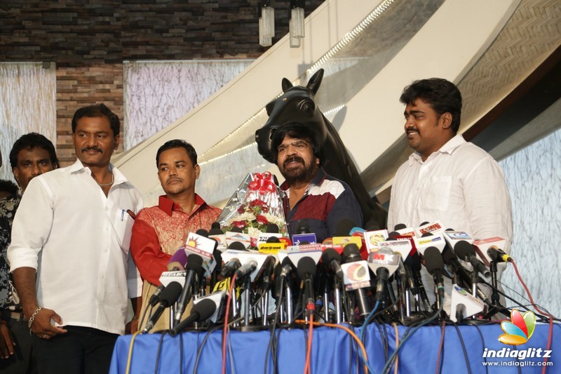 T Rajendhar Meets The Press