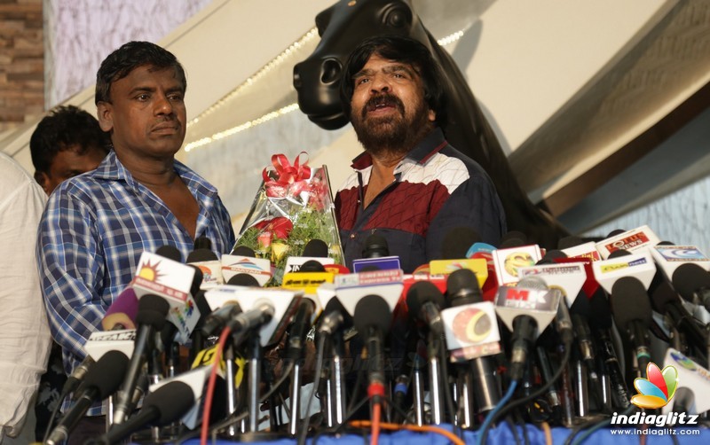 T Rajendhar Meets The Press