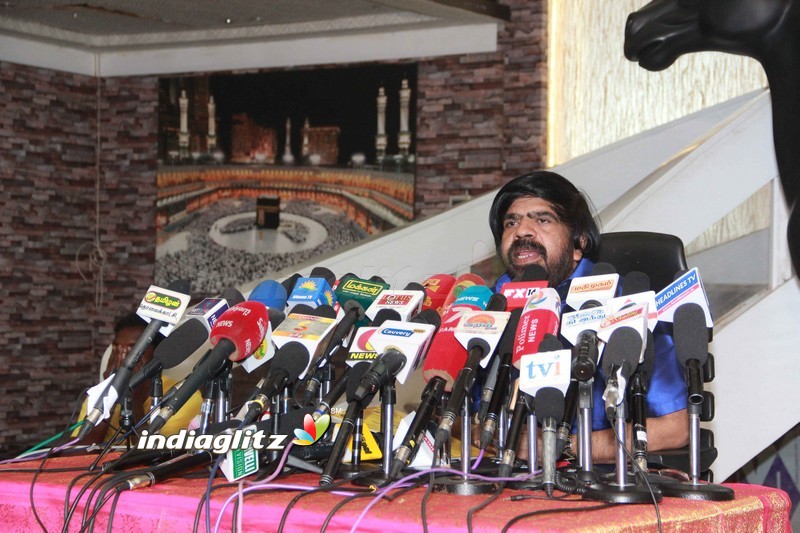 T Rajendar Press Meet