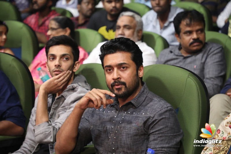 Suriya at Thaanaa Serndha Koottam Promotional Meet