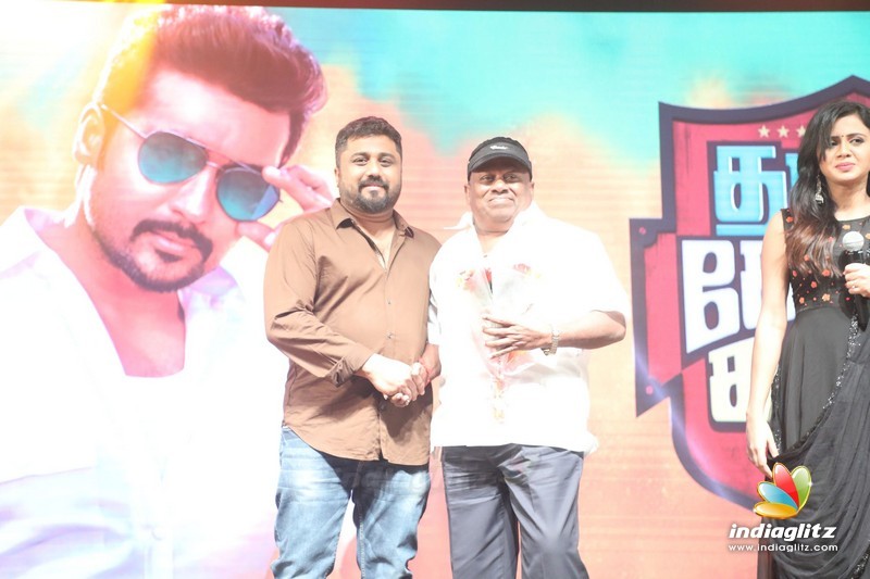 Suriya at Thaanaa Serndha Koottam Promotional Meet