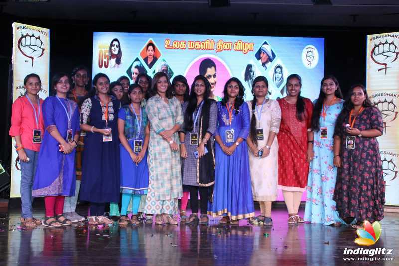 Varalaxmi Sarathkumar at DG Vaishnav College