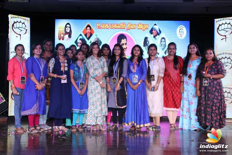 Varalaxmi Sarathkumar at DG Vaishnav College