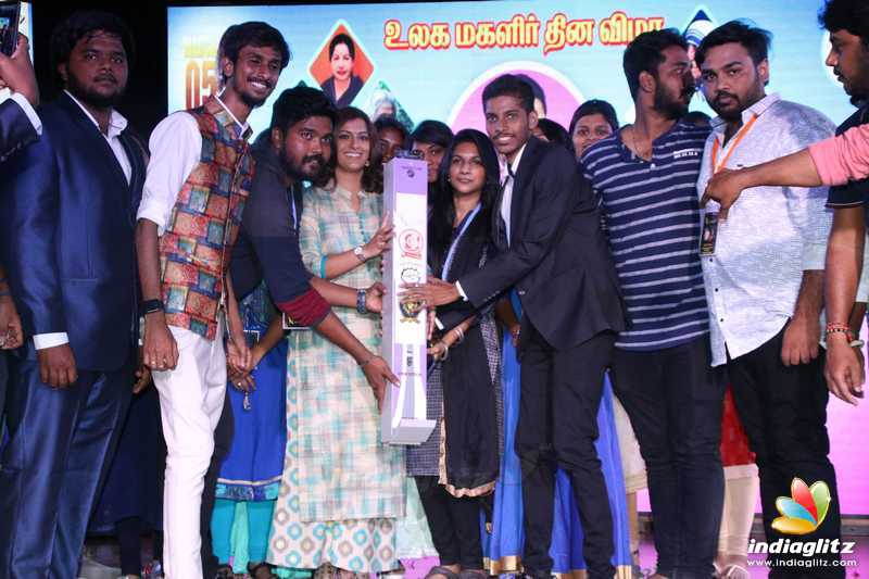 Varalaxmi Sarathkumar at DG Vaishnav College