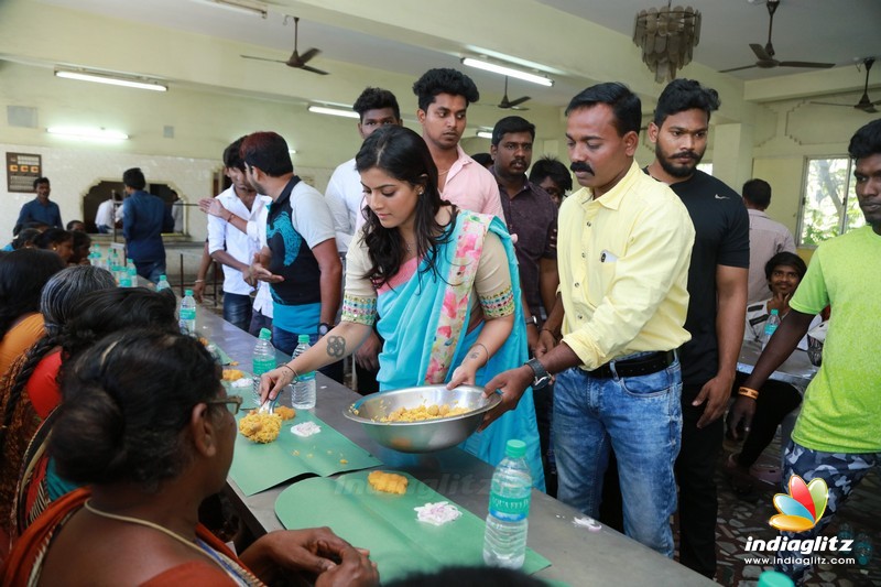 Varalaxmi at Blood Donation Camp & International Women's Day Celebration