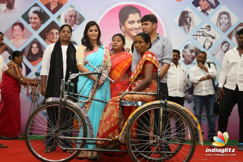 Varalaxmi at Blood Donation Camp & International Women's Day Celebration