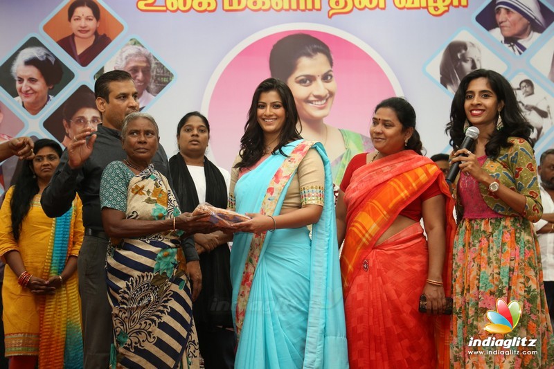 Varalaxmi at Blood Donation Camp & International Women's Day Celebration