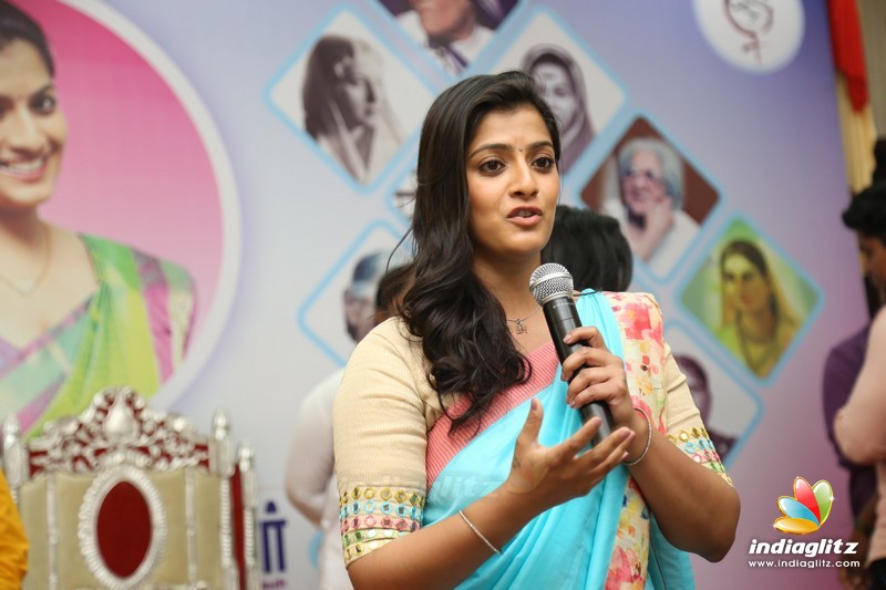 Varalaxmi at Blood Donation Camp & International Women's Day Celebration