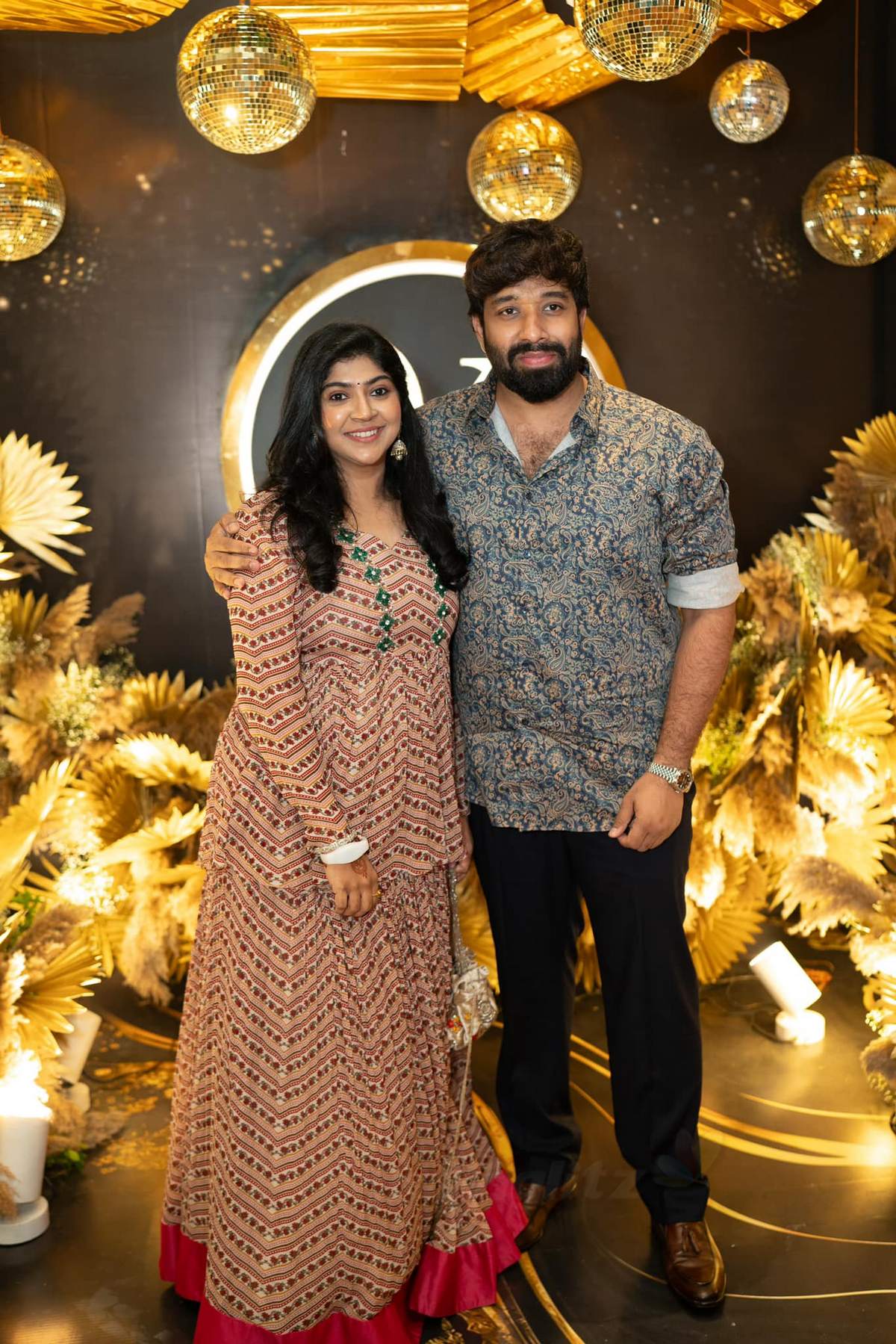 Celebrities attended the Varalaxmi Sarathkumar Nicholai Sachdeva VNSangeeth held at Tajcoromandel