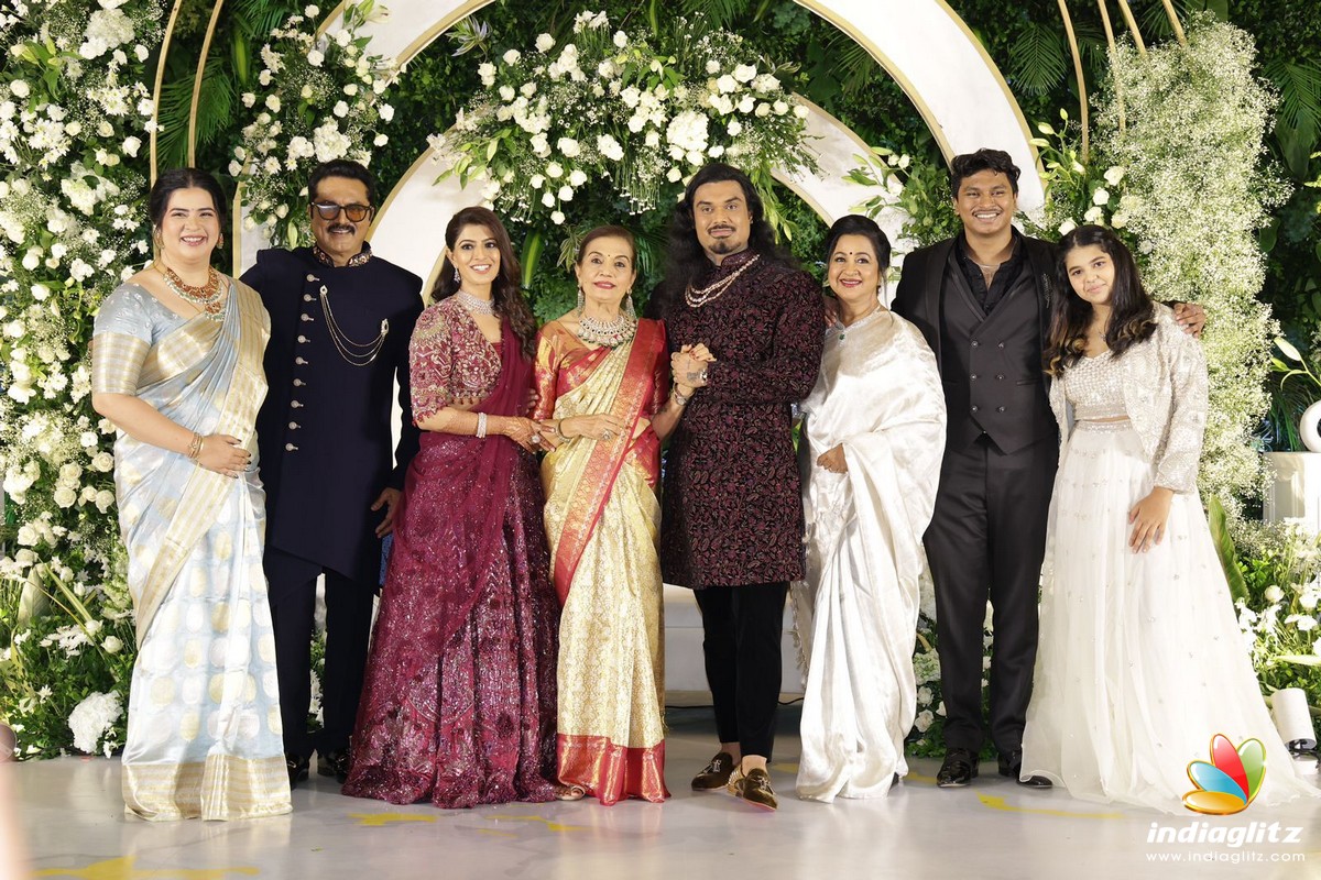 Varalaxmi Sarathkumar Nicholai Sachdeva Wedding Reception