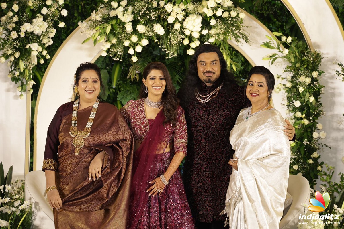 Varalaxmi Sarathkumar Nicholai Sachdeva Wedding Reception