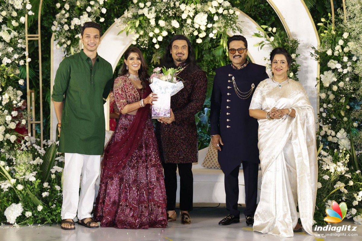 Varalaxmi Sarathkumar Nicholai Sachdeva Wedding Reception