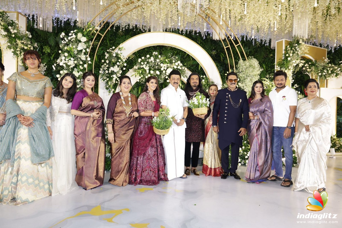 Varalaxmi Sarathkumar Nicholai Sachdeva Wedding Reception