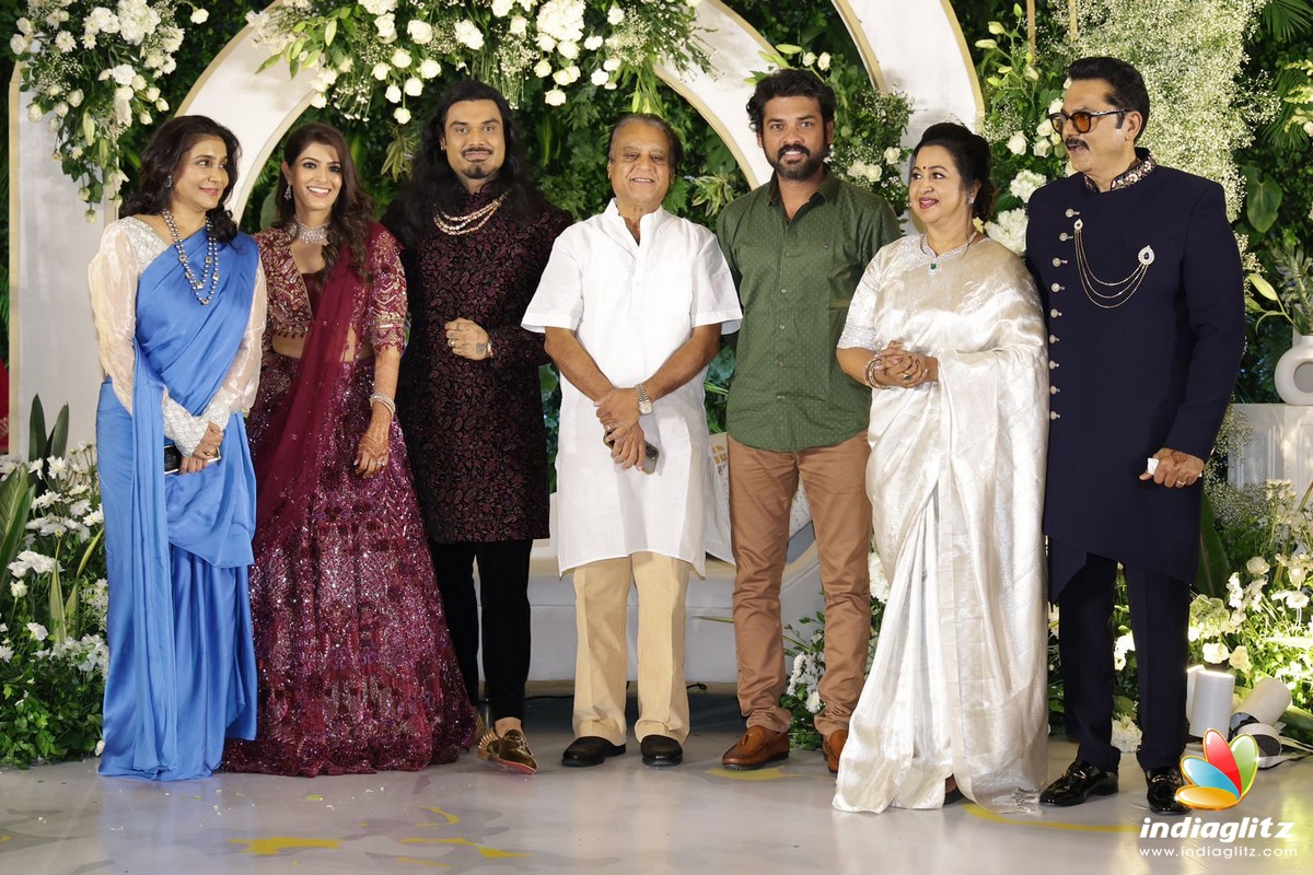 Varalaxmi Sarathkumar Nicholai Sachdeva Wedding Reception