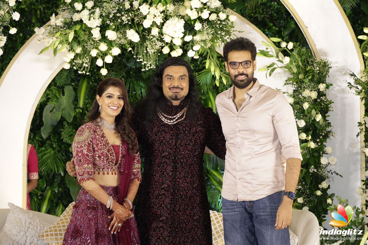 Varalaxmi Sarathkumar Nicholai Sachdeva Wedding Reception