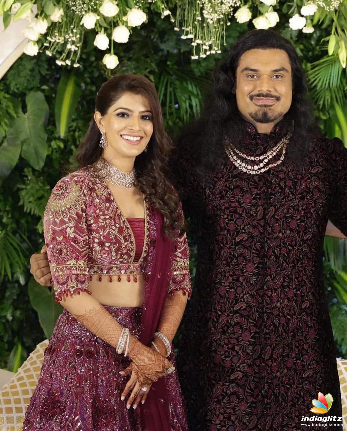 Varalaxmi Sarathkumar Nicholai Sachdeva Wedding Reception