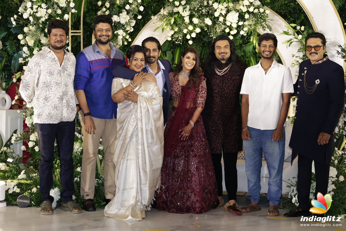 Varalaxmi Sarathkumar Nicholai Sachdeva Wedding Reception