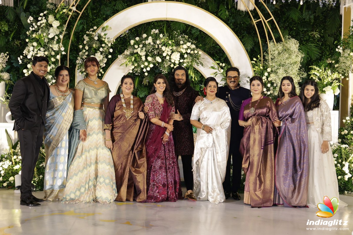 Varalaxmi Sarathkumar Nicholai Sachdeva Wedding Reception