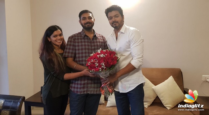 Keerthana and Akshay met Vijay