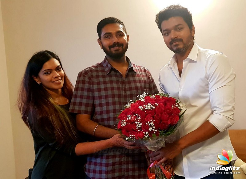 Keerthana and Akshay met Vijay